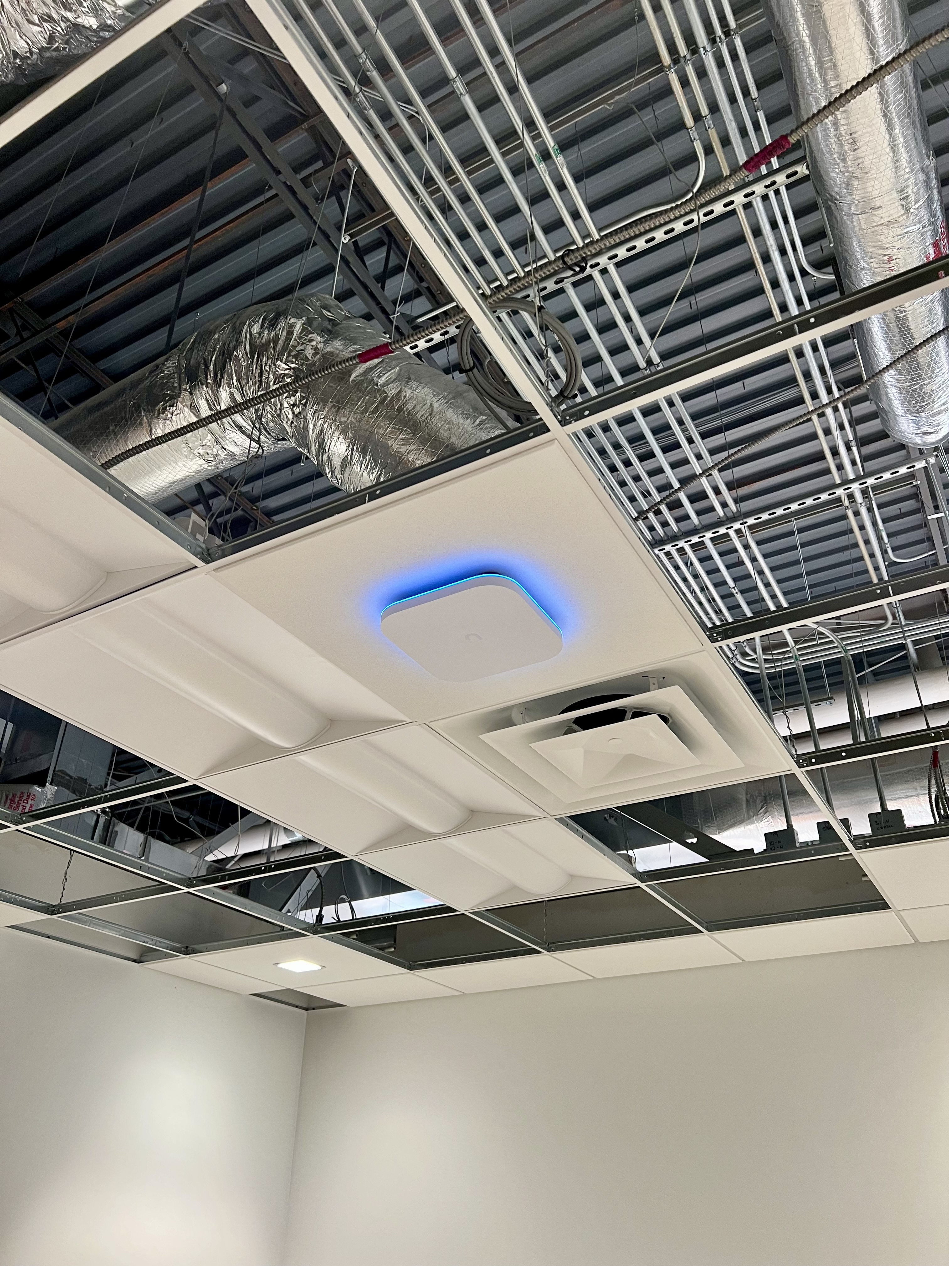 Ceiling-mounted Wi-Fi access point